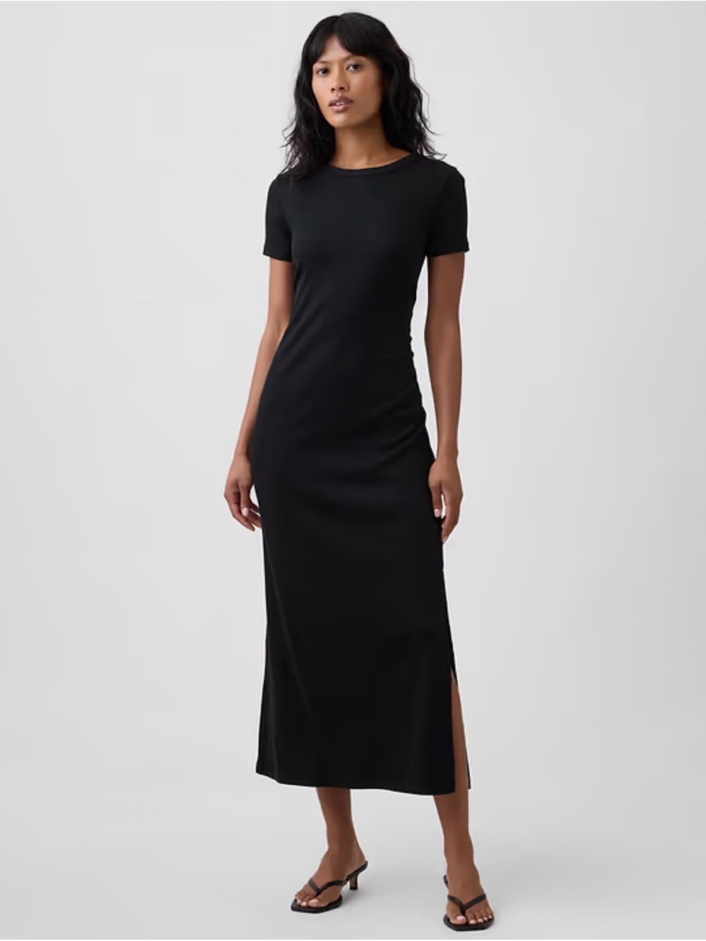 GAP Modern Ribbed Maxi Dress Sz. MP NWT